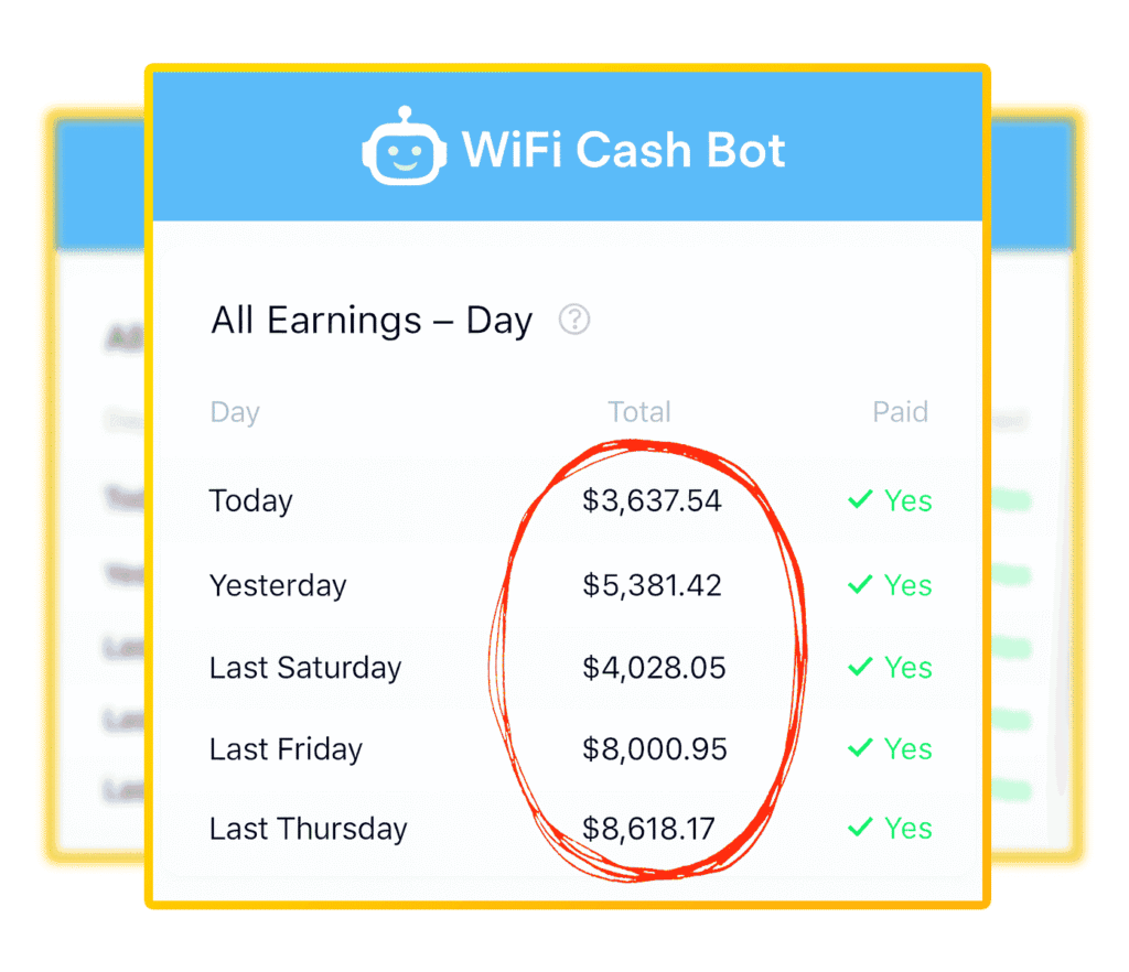 WiFi Cash Bot