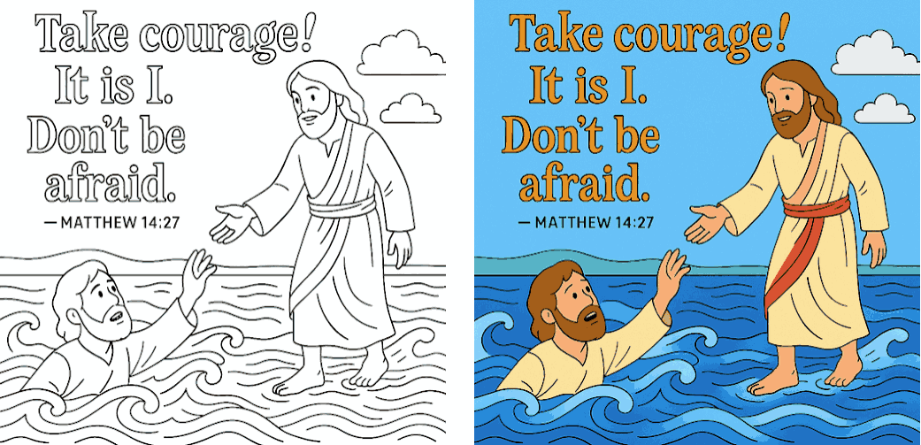 Bible Verse Coloring Book Prompts
