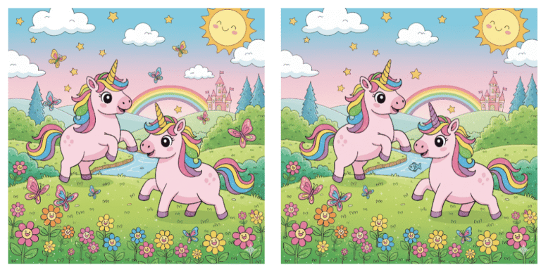 Fantasy Spot-the-Difference Prompts