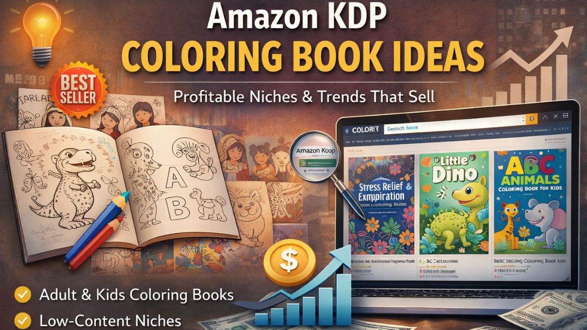 Amazon KDP coloring book.